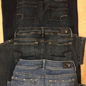 AMERICAN EAGLE kick boot lot of 3 FOR 20.00!!!